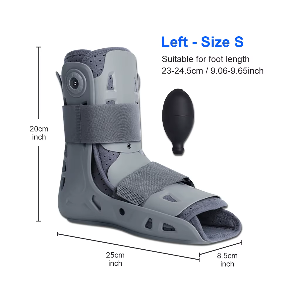 Attelle de Fixation des articulations de la cheville, botte de Fracture, botte de marche médicale po