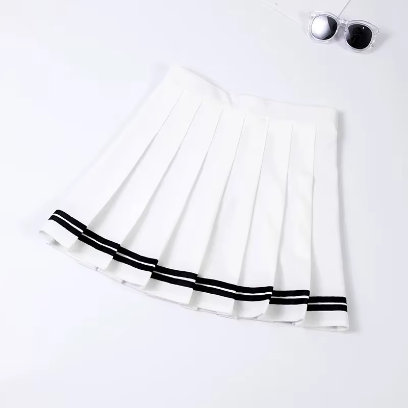 Mini jupe de tennis plissée pour femme, tenue de sport de golf athlétique, entraînement, course à pi