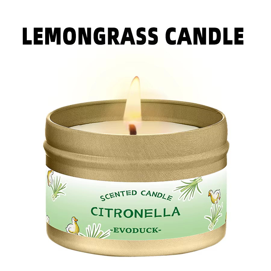 Bougie à la citronnelle pour l'extérieur, bougie parfumée à la citronnelle pour patio, balcon, jardi