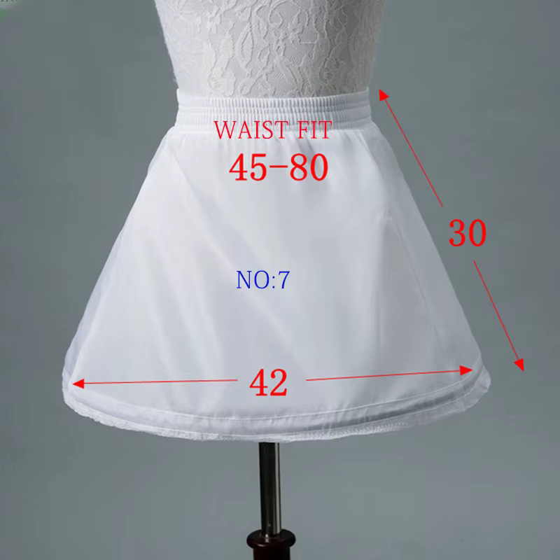 Jupon à fleurs pour filles, sous-jupe de fête Cosplay, robe courte, Jupon Enfant Fille Lolita, jupe 