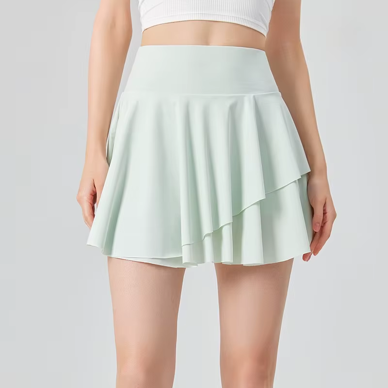 Jupe de tennis plissée taille haute pour femme, séchage rapide, respirante, pour l'été, le sport, le