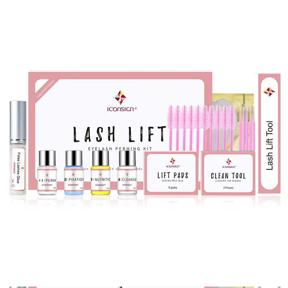 ICONSIGN Version améliorée Kit de levage de cils cils de levage durée 6-8 semaines Calia Perm rehaus