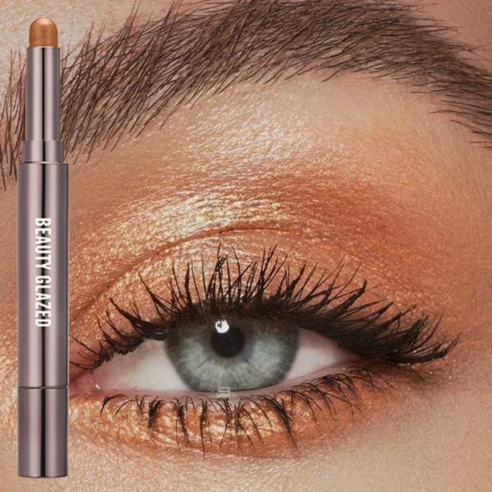 BEAUTY GLAZED – bâton de fard à paupières 10 couleurs, stylo de fard à paupières étanche longue duré