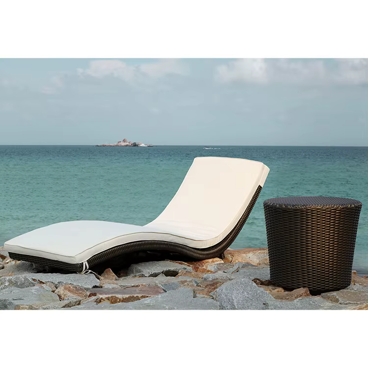 Chaises longues modernes en aluminium meubles de Patio chaise longue de piscine hôtel natation chais