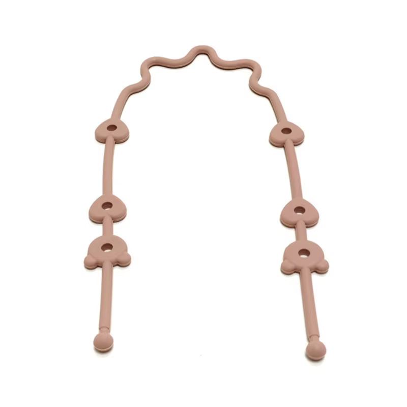 Chaîne sucette pour bébé avec support en Silicone, attache-sucette en Silicone, sangles sécurité, ac