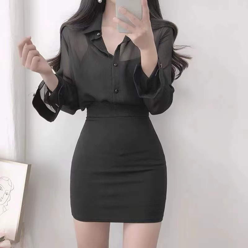 Mini jupe courte moulante noire pour femme, vêtements ronds, tenue de boîte de nuit, sexy, esthétiqu