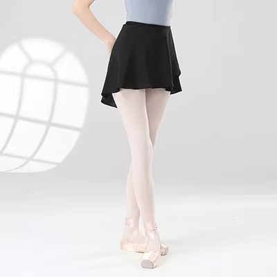 Filles jupes de Ballet femmes danse jupes courtes haute jupe élastique ballerine adulte Skate danse