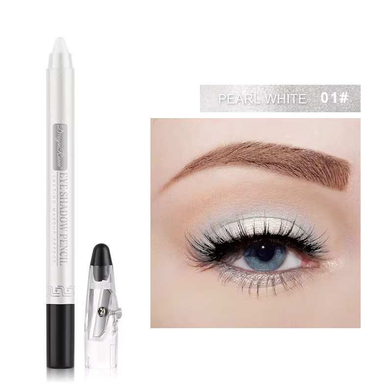 Stylo fard à paupières nacré, 12 couleurs, longue durée, imperméable, surligneur pour les yeux, bril