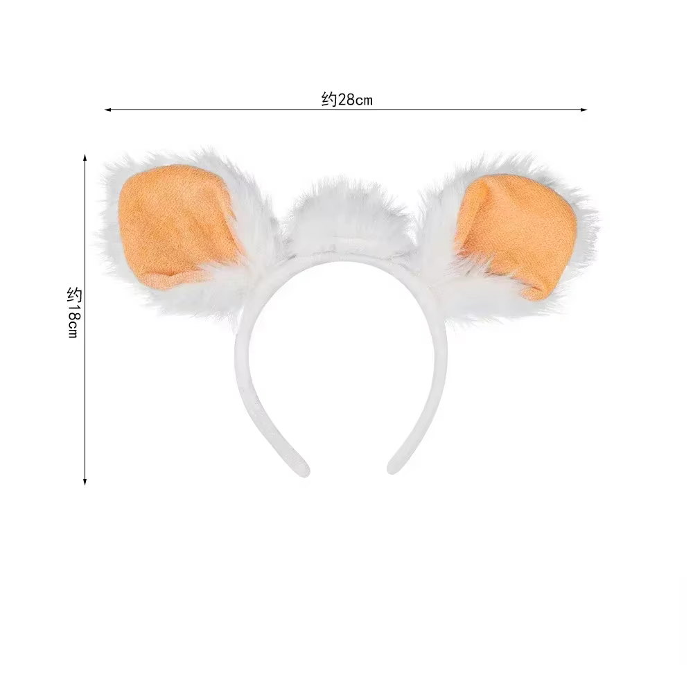 Nouveauté Animal en peluche mouton agneau bandeau oreille queue nœud papillon jupe Tutu Costume Cosp