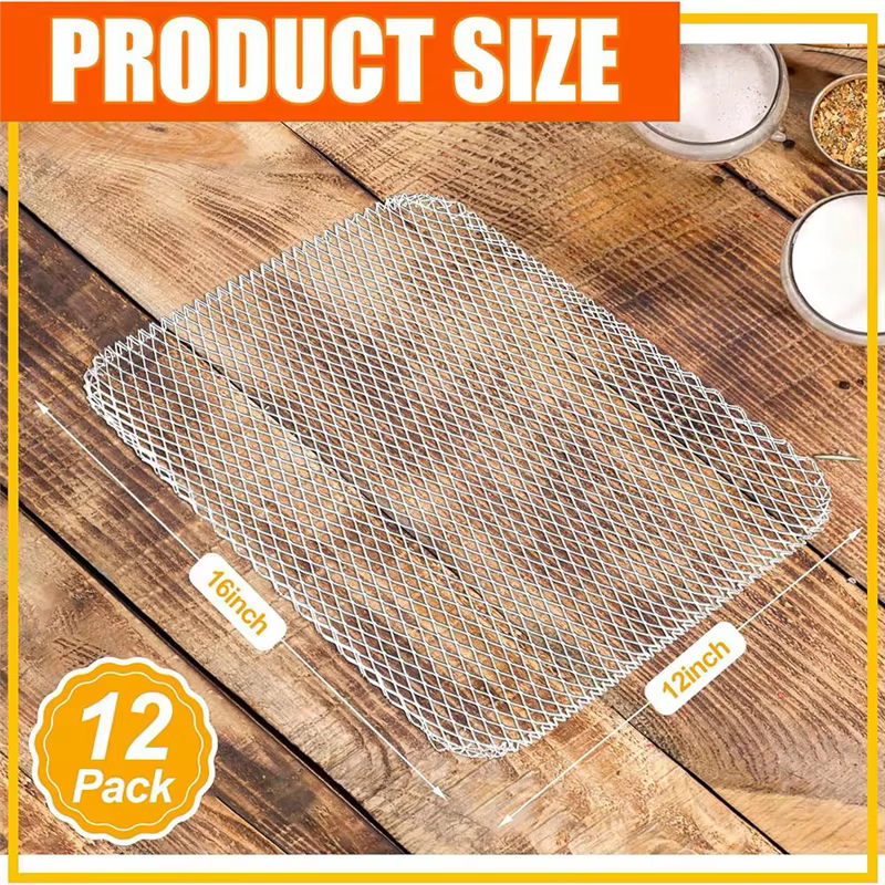 B84B-Grill Topper doublures 20 pièces jetables 12X16 pouces antiadhésives barbecue gril grilles gril