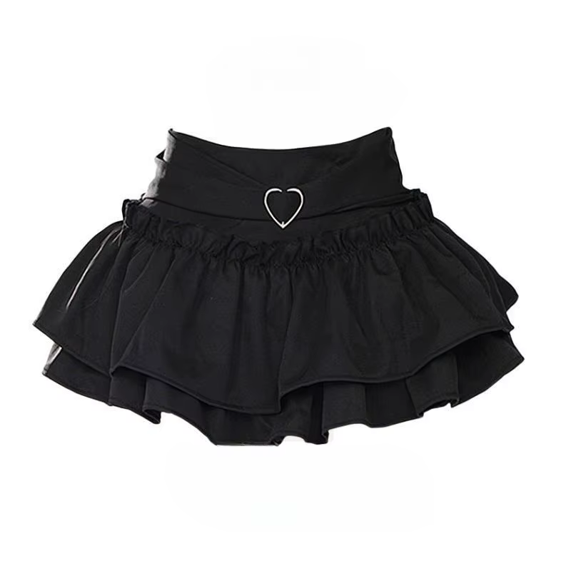 Jupes gâteau bouffantes à volants pour femmes, Chic, populaire, douce, épicée, pour filles, gothique