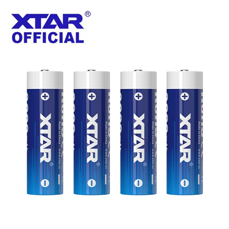 XTAR 1.5V AA LR USB-C 3000mAh batterie Li-ion Rechargeable charge rapide décharge linéaire étanche é