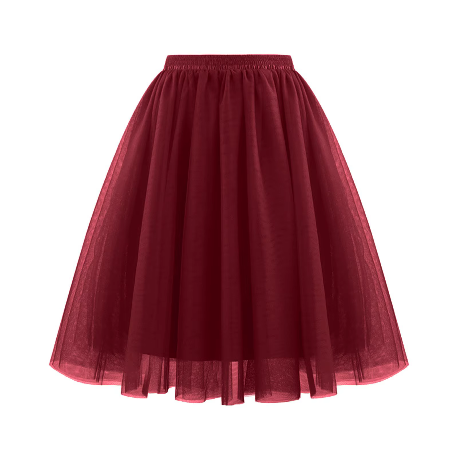 Jupe Tutu pour femmes, jupe rétro de fête en Tulle, jupon Rockabilly, sous-jupe, robe de danse, jupe