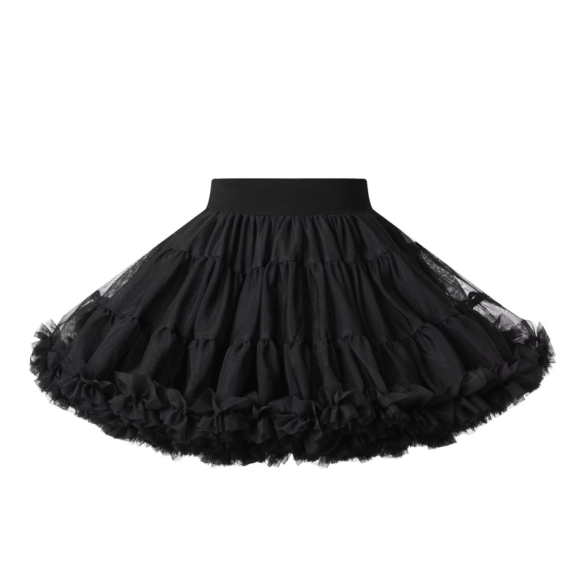 Jupe tutu en dentelle moelleuse pour bébé fille, jupe en tulle pour enfant, jupe de ballet pour fill