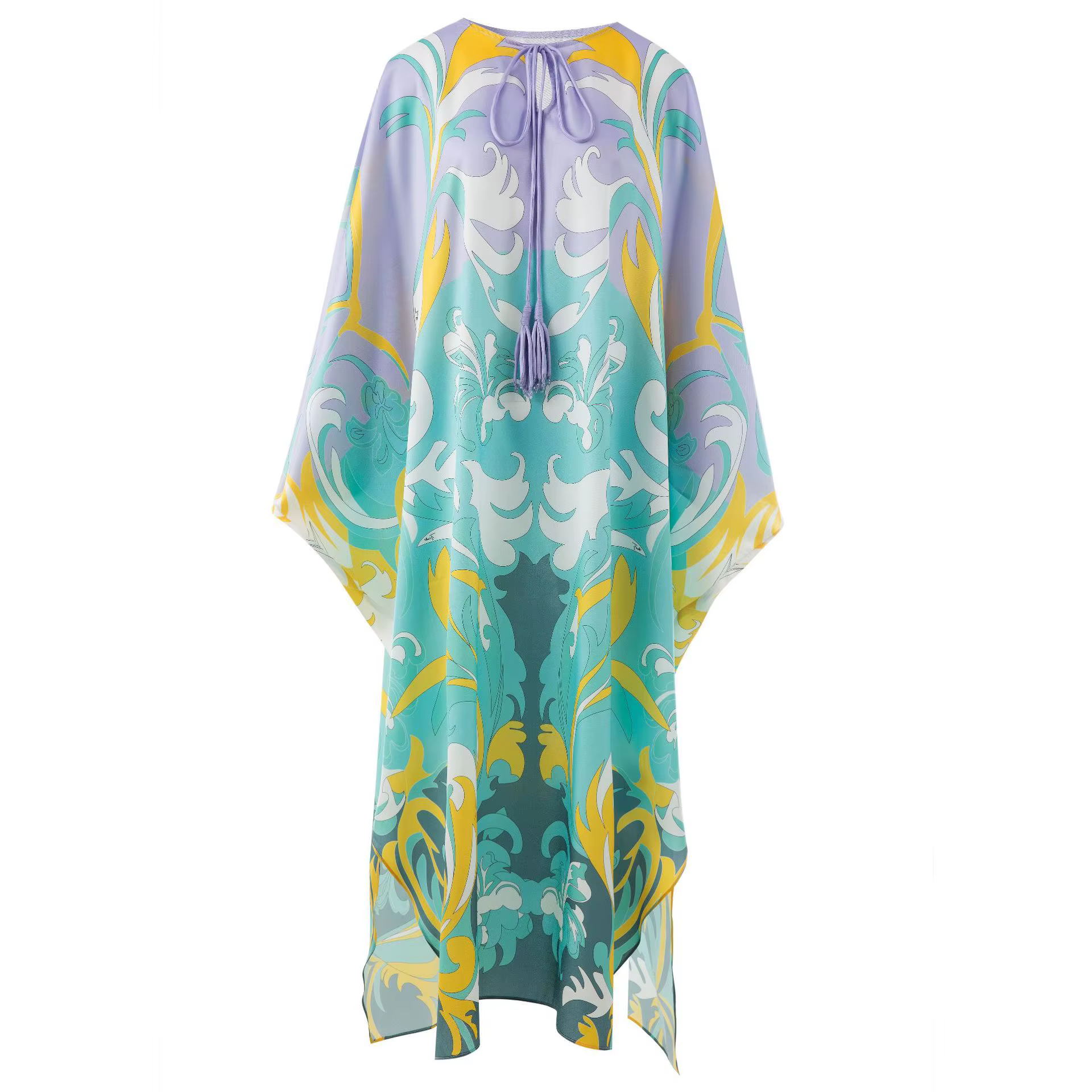 InjKaftan-Robe longue imprimée surdimensionnée pour femme, robe de soirée de créateur de luxe, robe