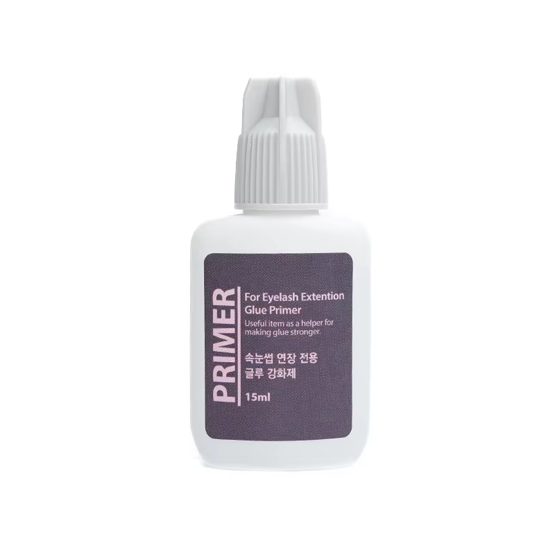 Apprêt à colle pour extension de cils, longue durée, application de cils, temps d'extension, Corée,