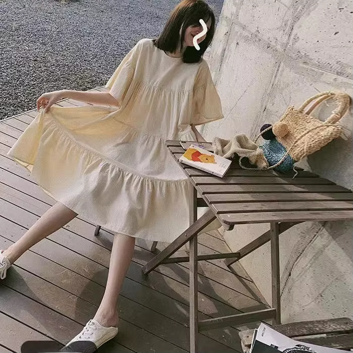 Robe longue pour femmes grandes tailles, style coréen et européen, mode estivale, robes longues pour