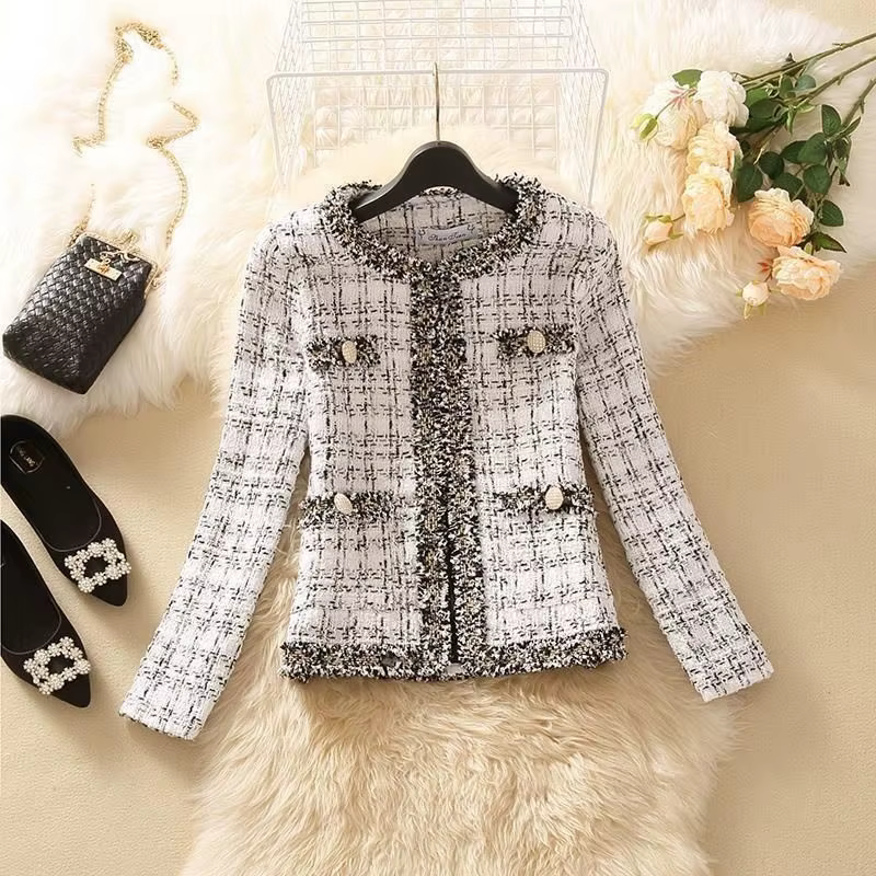 Vestes femme veste femme printemps nouveau à la mode dames court Joker tempérament petit manteau en
