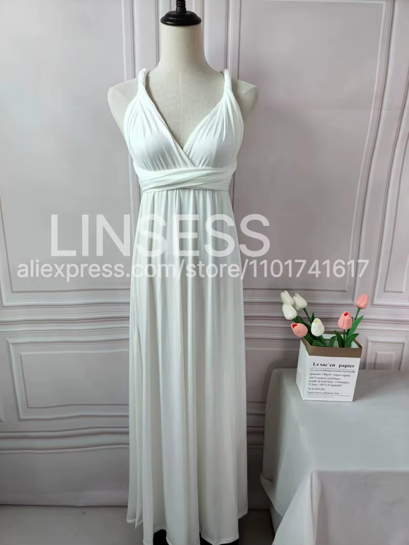 OLIVE GREEN Sega Robe de demoiselle d'honneur longueur au sol LONG Maxi Infinity Robe Multiway Robe 