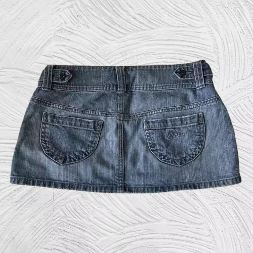 Mini jupe classique en jean bleu pour femmes, jupe d'été décontractée de haute qualité pour jeunes d