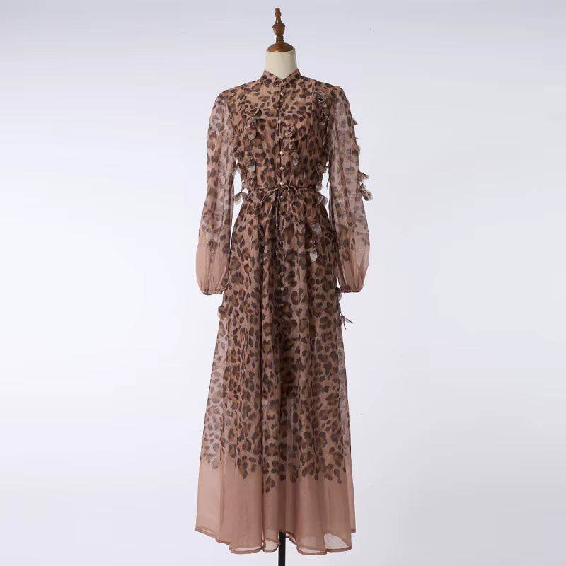 Ensemble deux pièces longue robe faite main, style urbain élégant, confortable et décontracté, motif