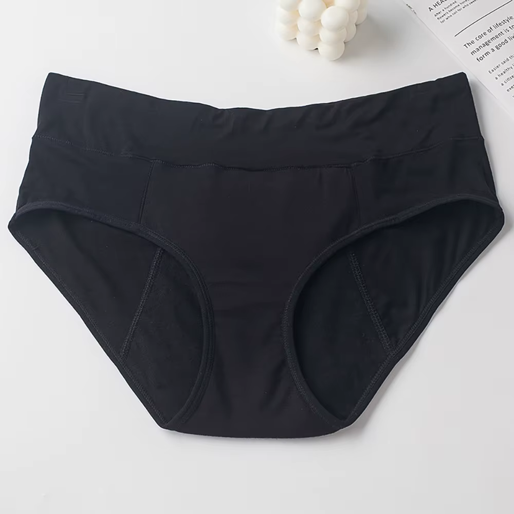 Culottes absorbantes pour les règles, culottes menstruelles anti-fuites, culottes protectrices en co