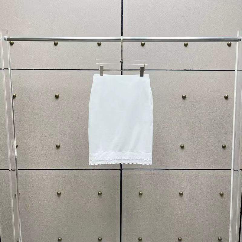 Haut en lin brodé de dentelle pour femme, bandeau ajusté sans manches, jupe trapèze de haute qualité