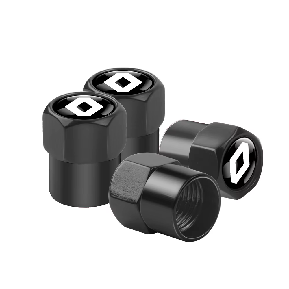 Bouchons de Valve de pneu de roue de voiture, couvercles de tige de jante de pneu pour Renault RS Ko