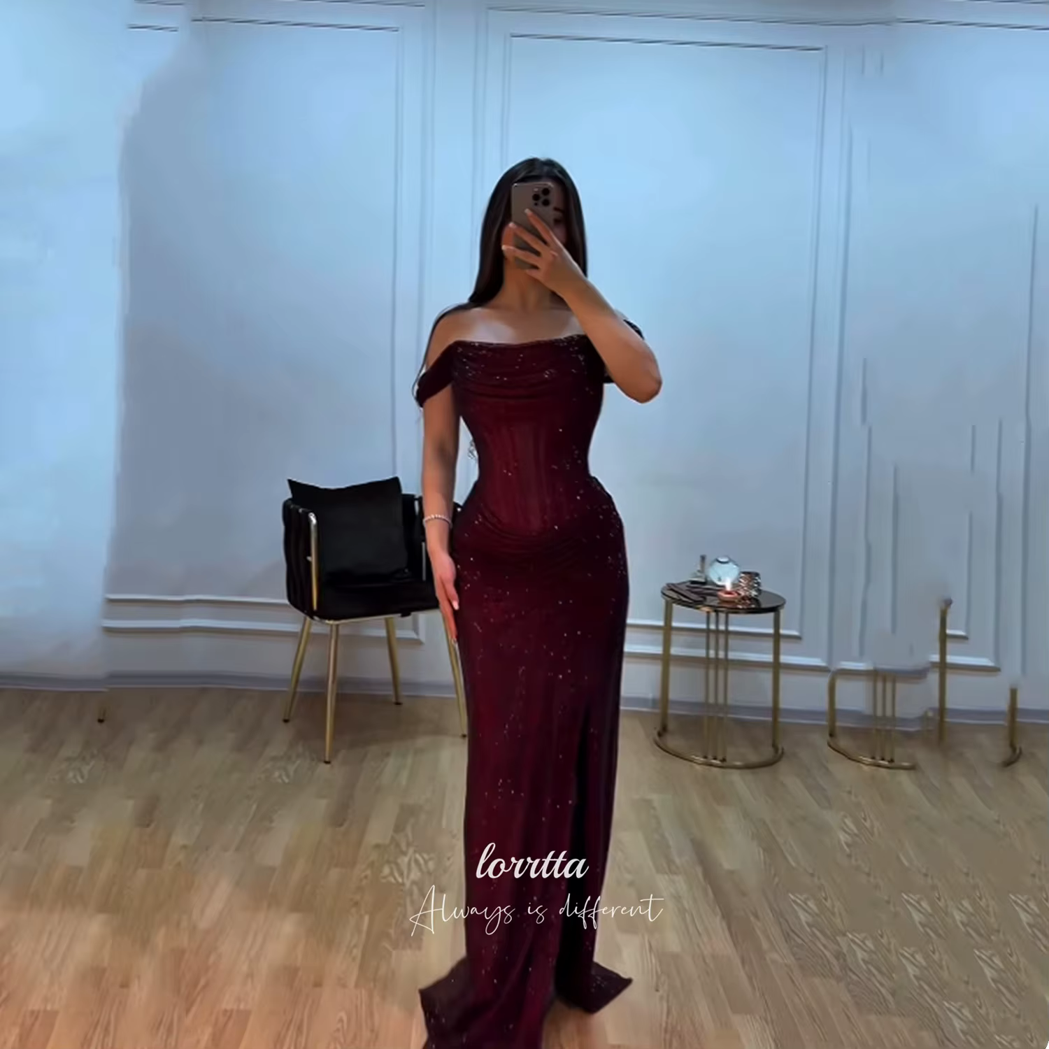 Lorrtta فساتين سهرة Robes de soirée pour occasions spéciales Robe de soirée sirène personnalisée pou