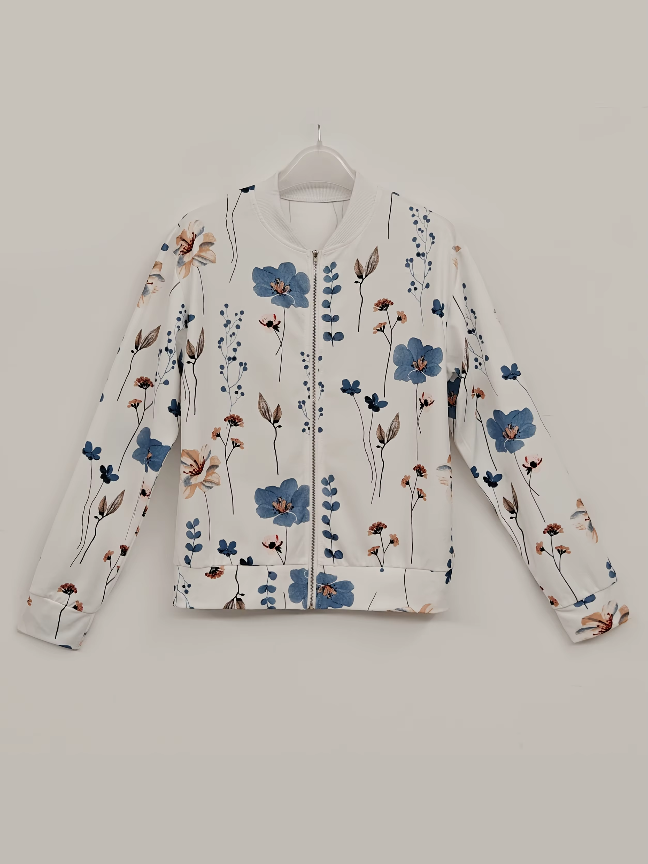 Veste décontractée à manches longues pour femmes, imprimée, tendance streetwear