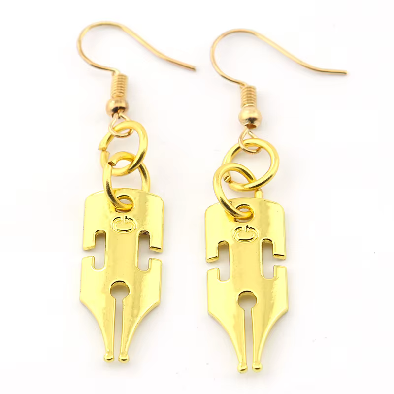 JOJOS Bizarre Adventure Anime Jean Pierre Polnareff coeur cassé boucles d'oreilles Cosplay bijoux po