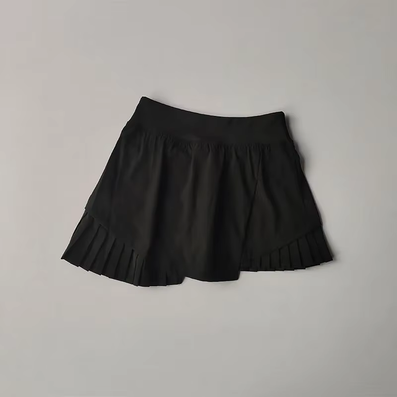 Jupe courte de sport taille haute, nouveau Style d'été, Cool, Anti-éblouissement, avec Shorts doublé