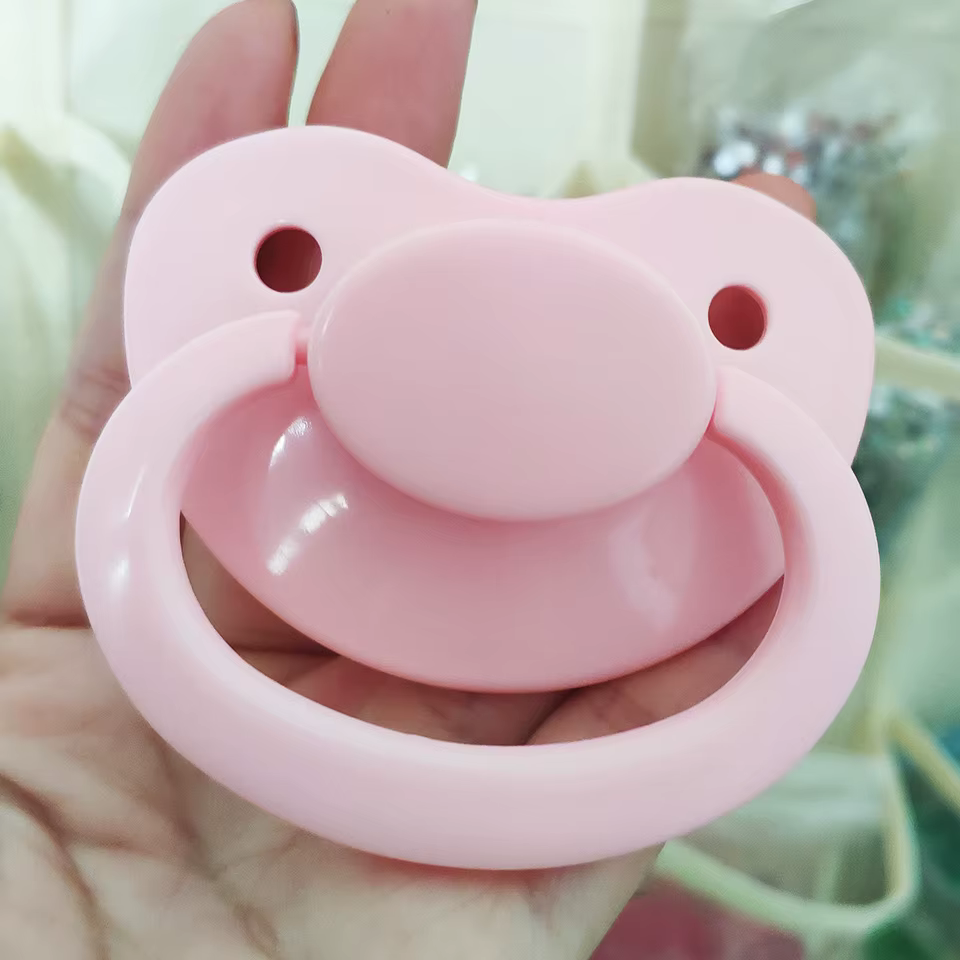 Nouveau Style DDLG adulte sucette belle grande taille Silicone adulte sucette adulte Paci pour papa,