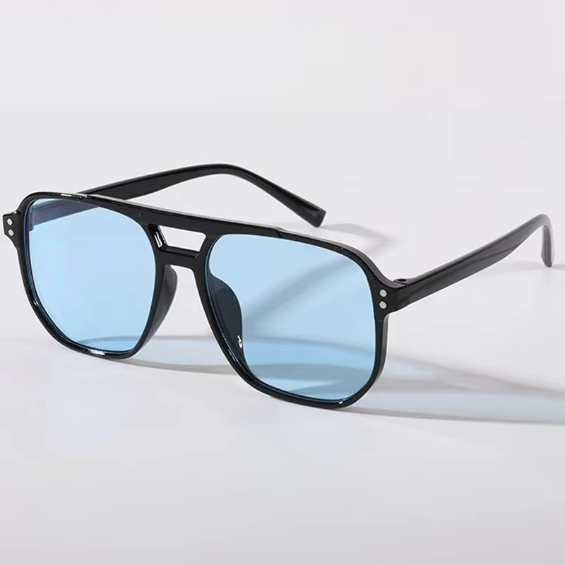 Vintage hommes femmes grandes lunettes de soleil hommes nuances carrées marque concepteur unisexe lu