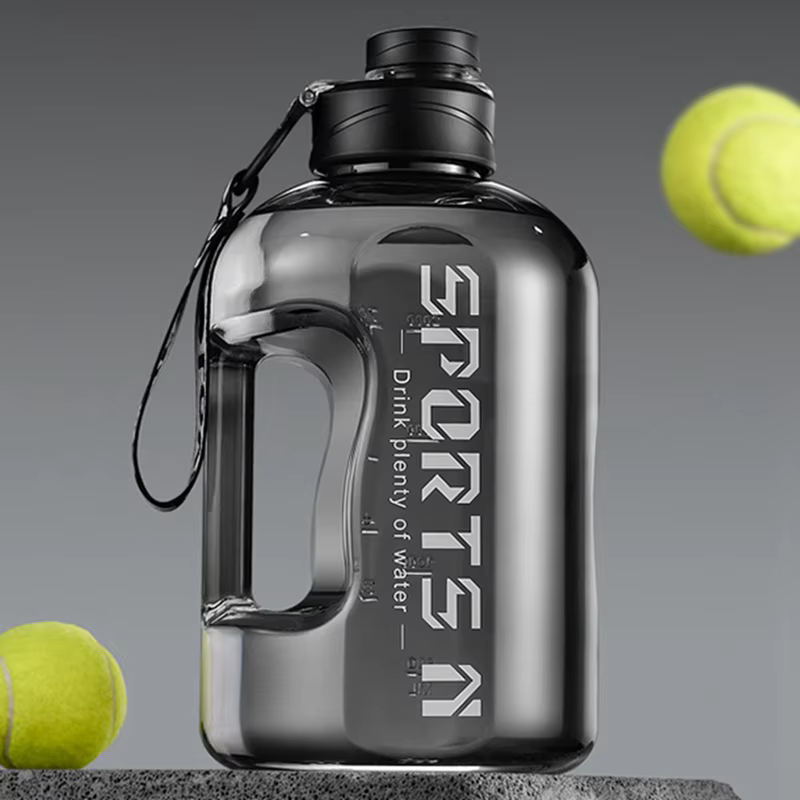 2.7/1.7L bouteilles d'eau isolées avec paille salle de sport voyage randonnée Camping bouteille d'ea