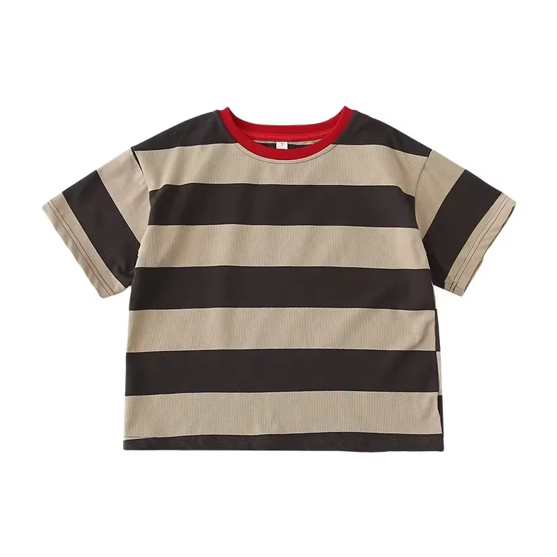 Bébé jumeaux vêtements coréen enfants garçons t-shirts vêtements filles robe sans manches Shorts ten