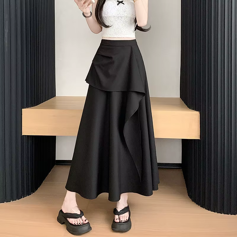 Jupe trapèze femme taille haute nouvelle collection été 2026