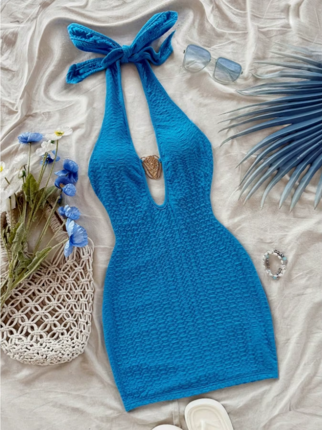 Robe jupe portefeuille élégante et polyvalente pour femmes, tendance, épaules dénudées, décoration d