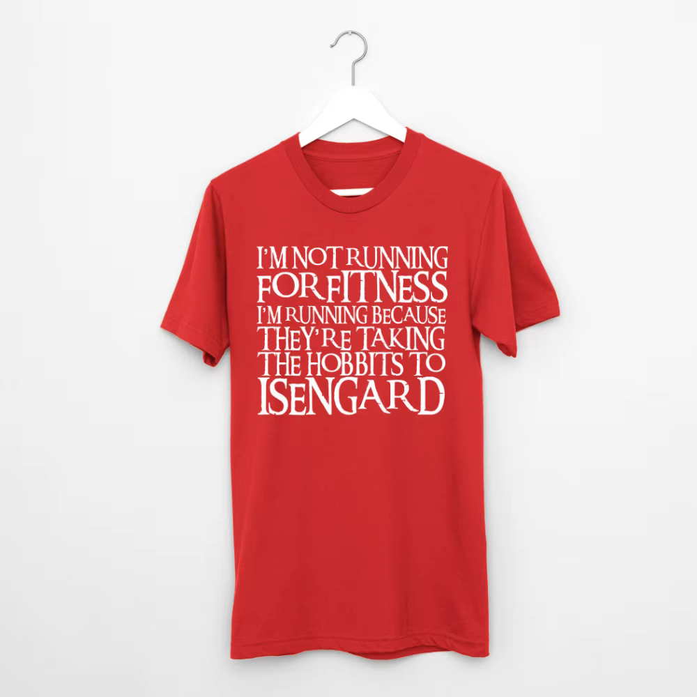 Hobbits To Isengard T-Shirt terre du milieu haut de jogging T-Shirt vêtements graphique chemise à ma
