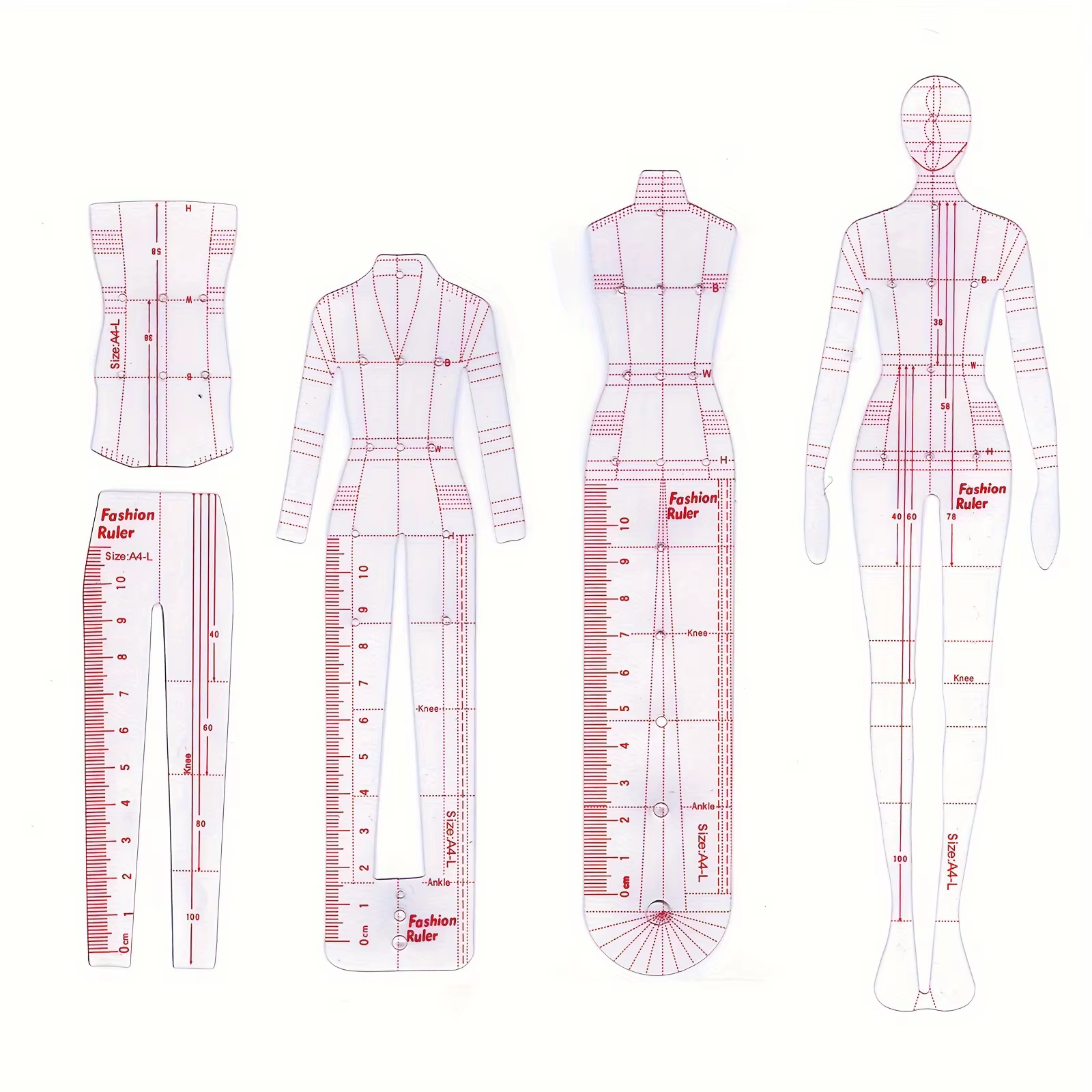 Modèle de jupe transparent, modèle de mode dessiné à la main, adapté à la couture et au tissage