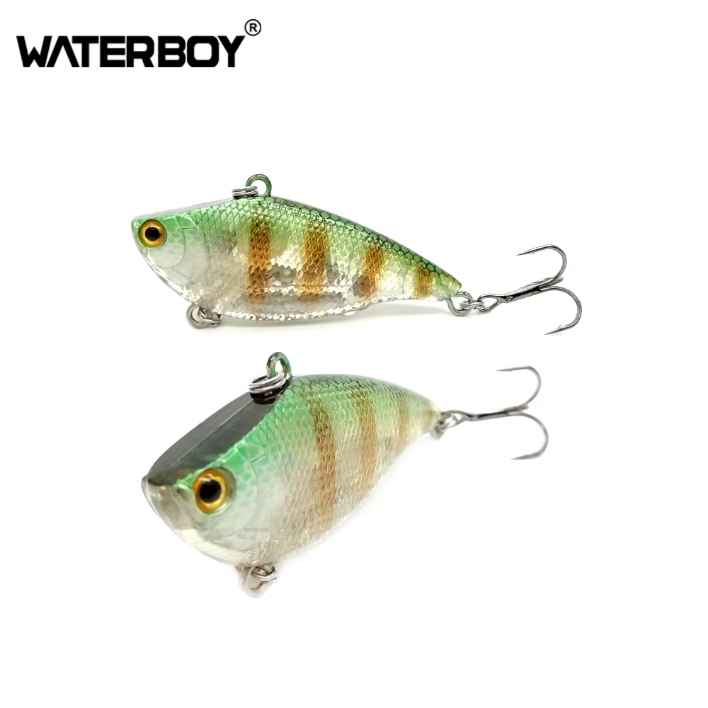 WATERBOY – leurre rigide VIB coulant avec triple hameçon, appât artificiel Wobber idéal pour la pêch