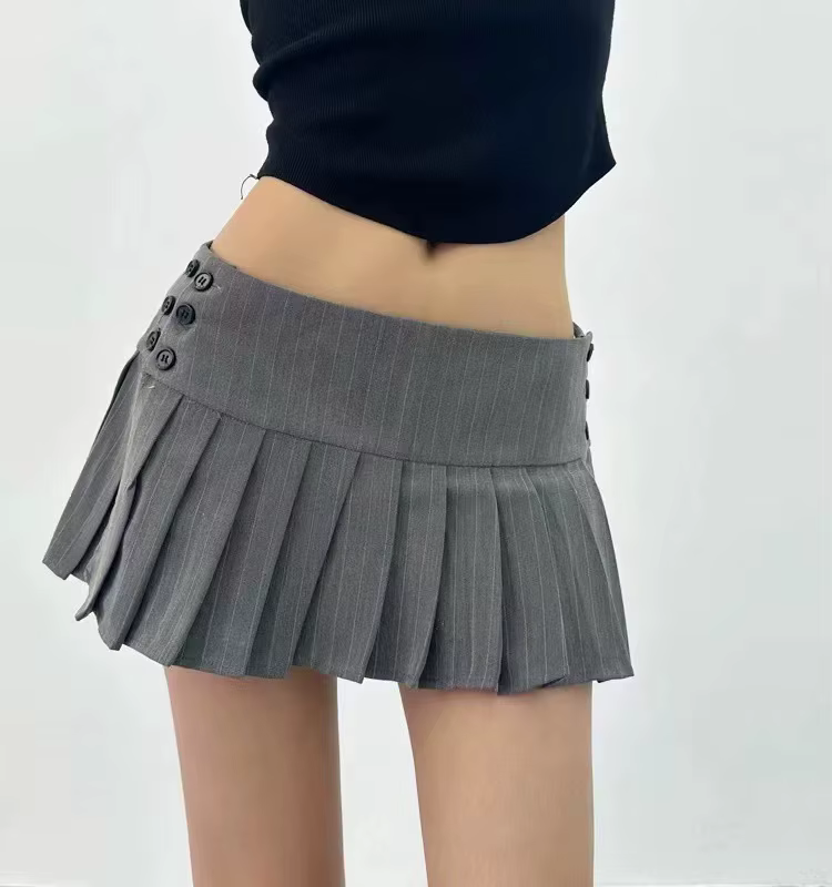 Jupes plissées femmes Sexy mode jeune Preppy Hotsweet taille haute tout-match Y2k étudiants japonais