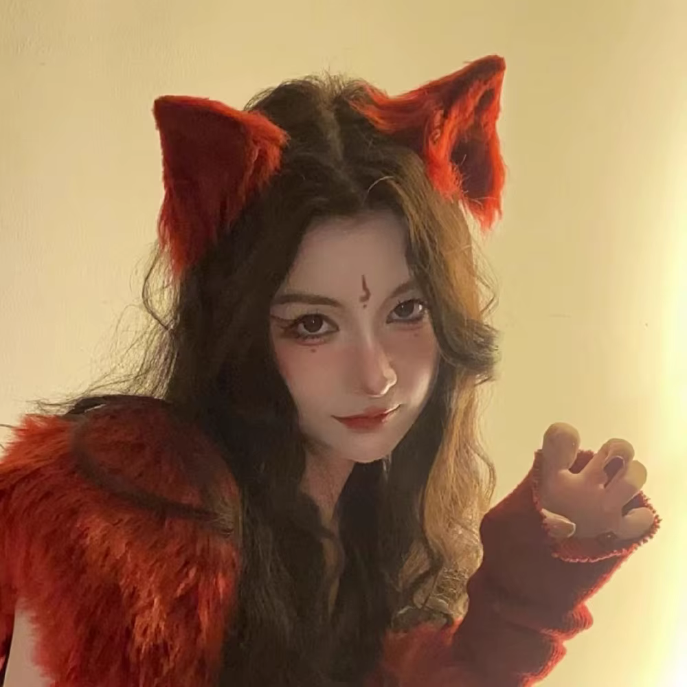 Serre-tête oreilles de chat pour femme, cosplay, oreilles d'animaux 3D, oreilles en peluche mignonne