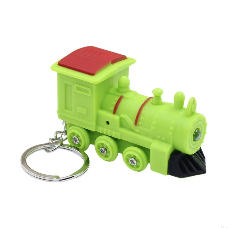 Course train avec sound keychain clés clés chaîne clés chaîne clés LED LED