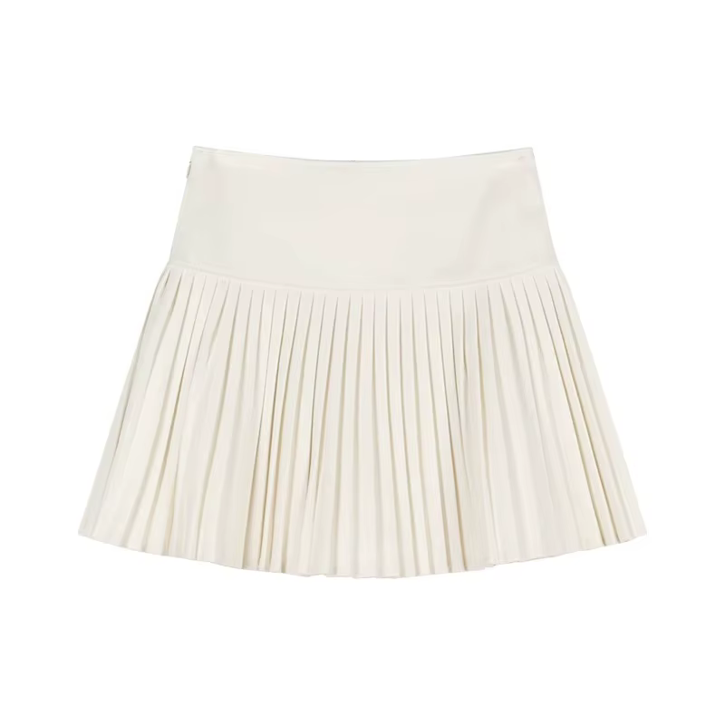 Jupe en laine pour femmes, Mini jupe plissée taille haute avec short intégré, jupe de Tennis pour ad