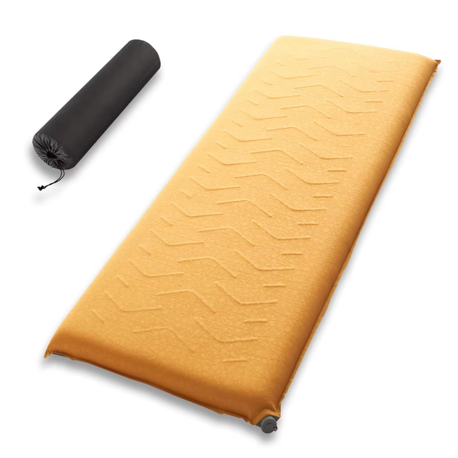 Matelas de couchage gonflable AIRLAX, matelas de camping auto-gonflant, avec sa propre pompe à air,