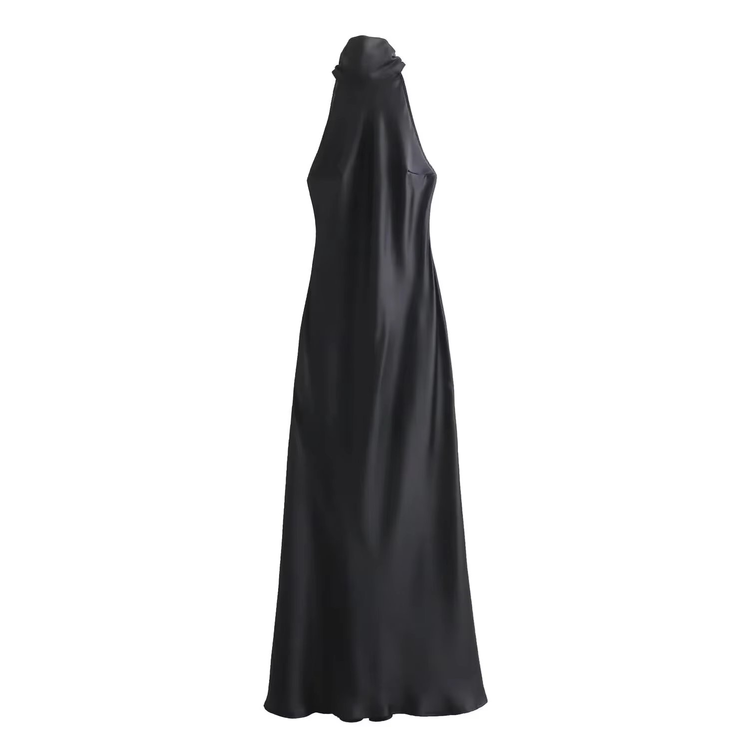 BSAY – robe mi-longue pour femmes, mode automne 2023, nouveau nœud, Sexy, dos nu, français, élégant,