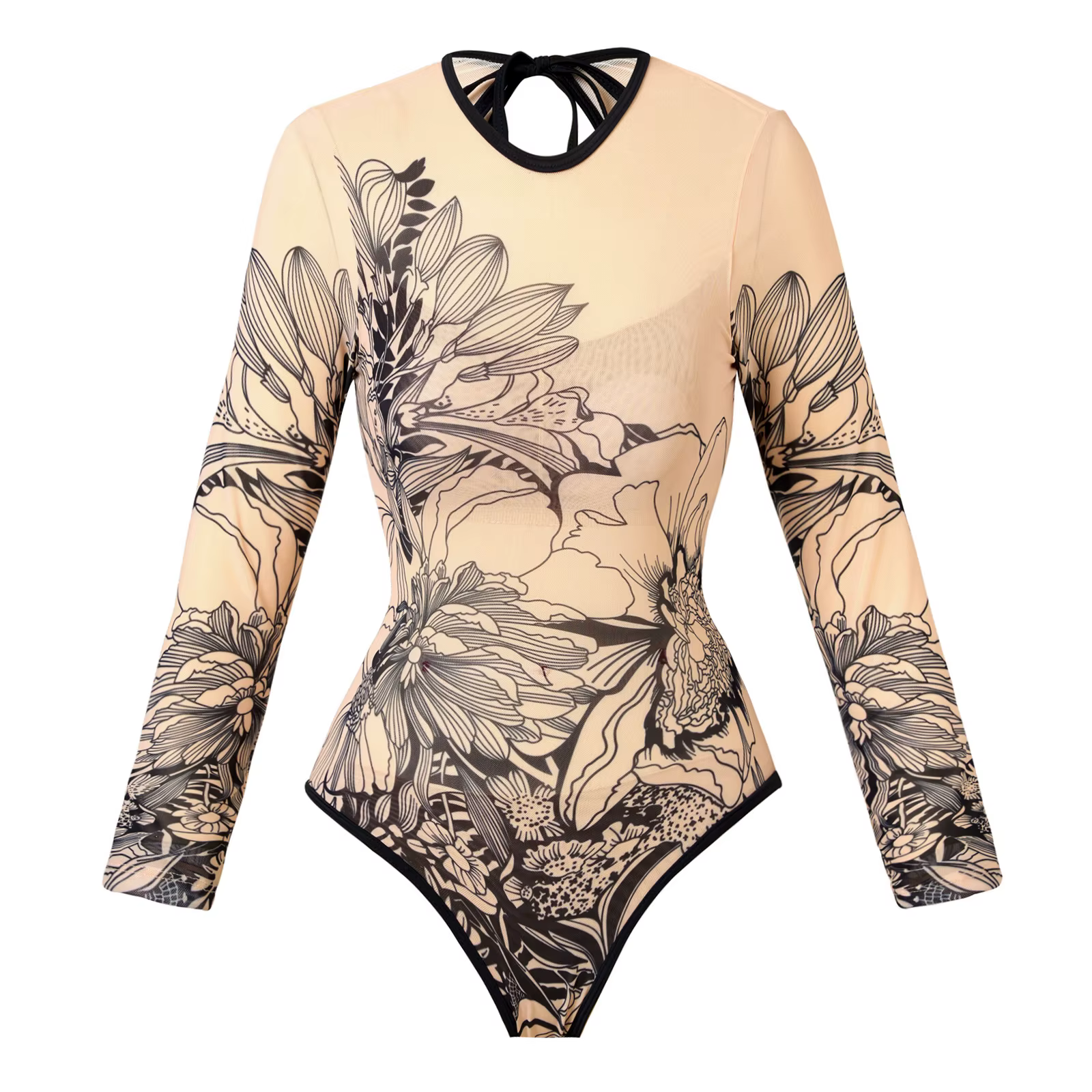 Maillot de bain une pièce à manches longues, protection solaire, ensemble jupe pour femmes, Vintage,
