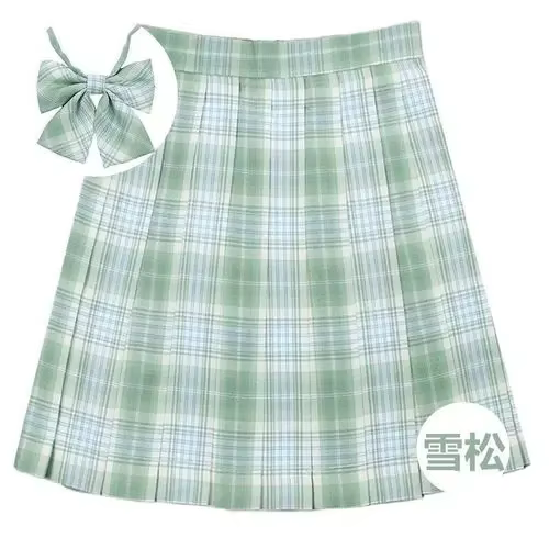 KOSAHIKI – uniforme scolaire pour filles, jupes plissées, 17 couleurs, taille haute, ligne a, jupe à