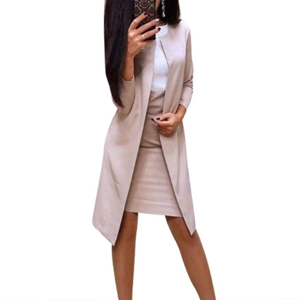 Costumes de jupe pour femmes, pantalons de travail, uniforme d'affaires OL, costumes formels 2 pièce